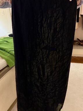 Elegant Black Maxi Skirt